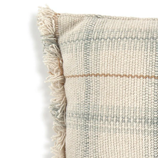 Kussen Handloom Cushion Blue Sage - 25 x 40 cm - Image 3