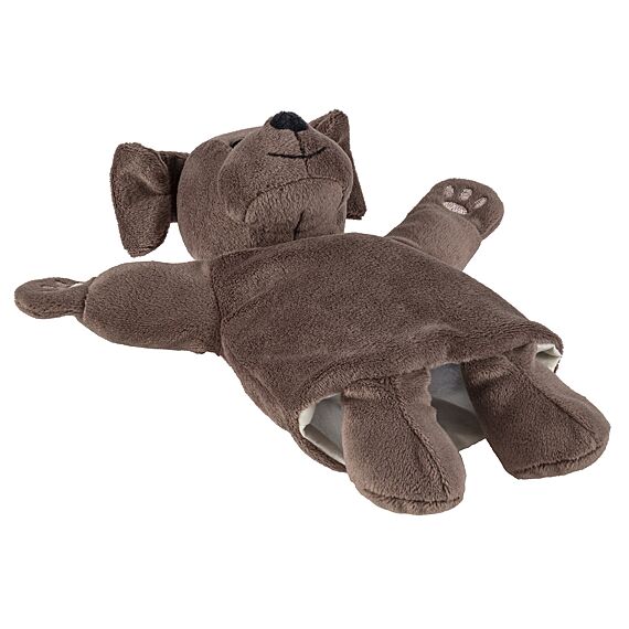Handpop En Knuffeltje Hond - 23 cm - Image 5