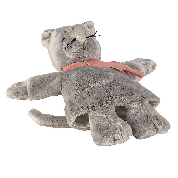 Handpop En Knuffeltje Kat - 34 cm - Image 4