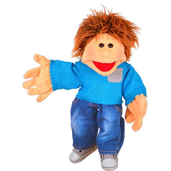 Handpop Jongen Jo - 45 cm