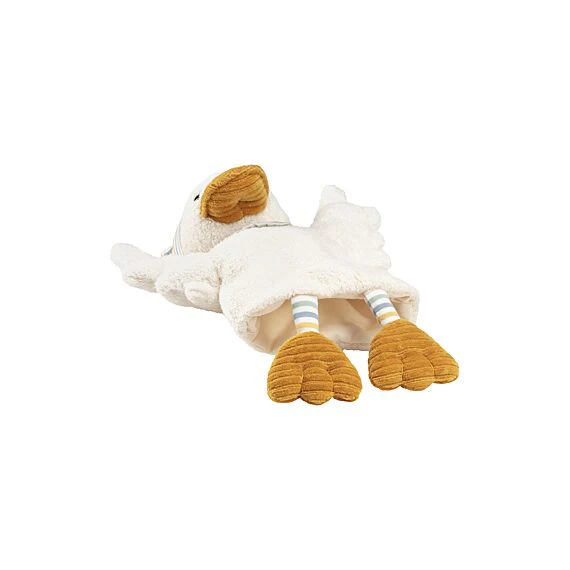 Handpop Knuffel Eend Edda - 33 cm - Image 3