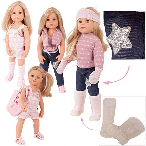 Staande pop Hannah Het Jaar Rond met accessoires - 50 cm - Image 12