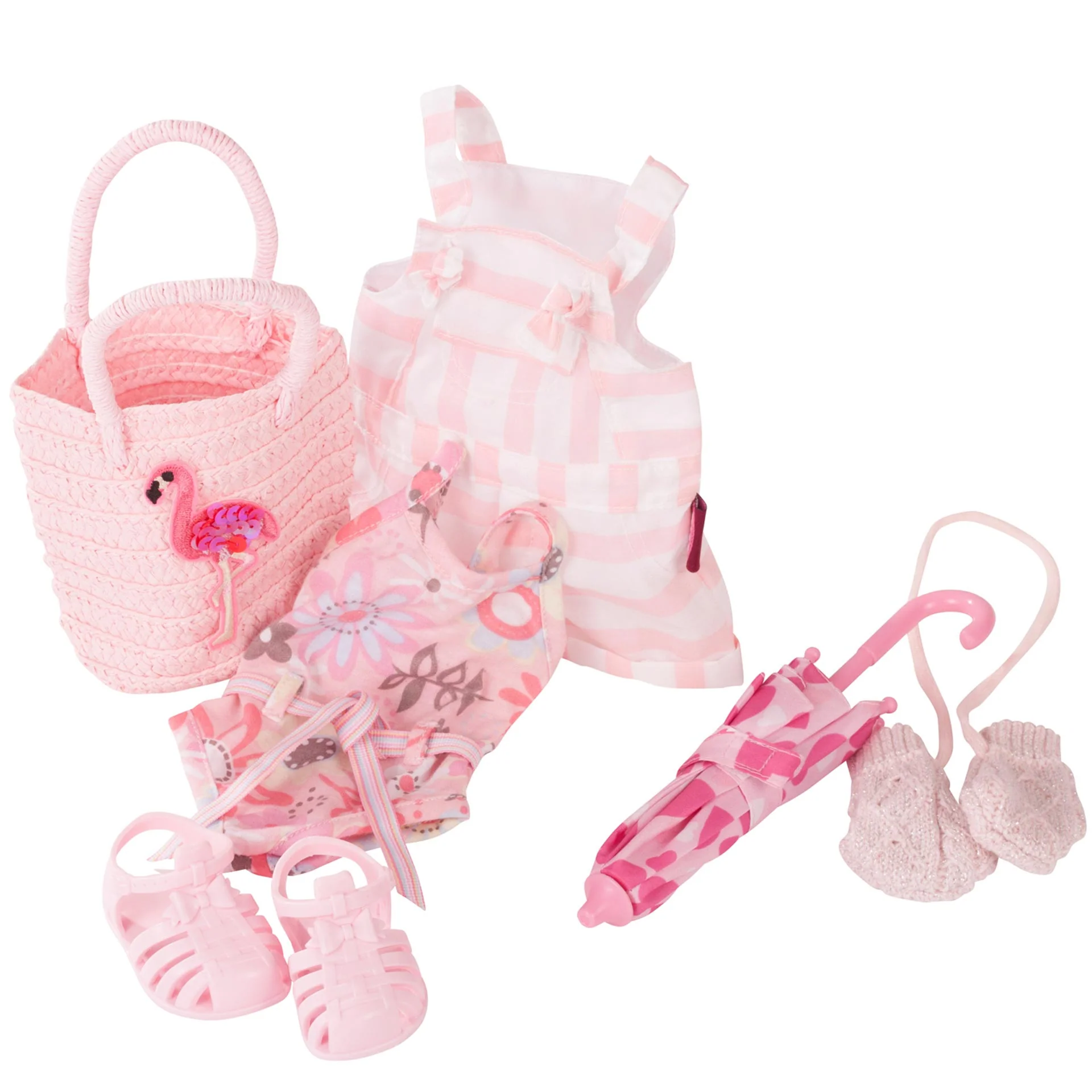 Staande pop Hannah Het Jaar Rond met accessoires - 50 cm - Image 9