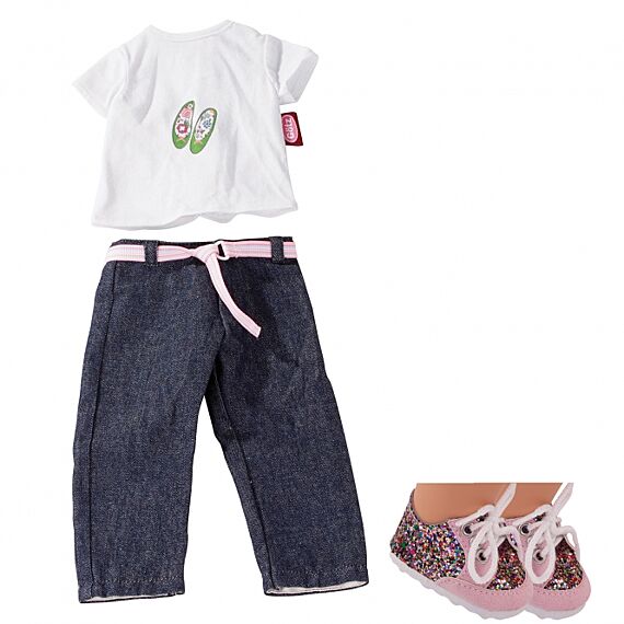 Staande pop Hannah Prinses met extra outfit - 50 cm - Image 3
