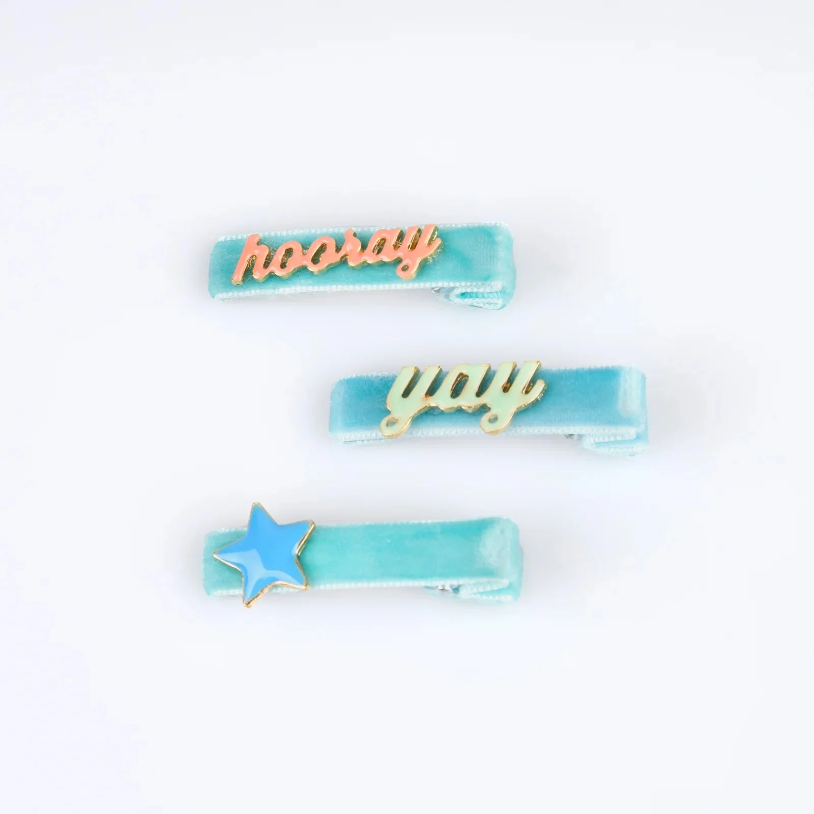 Haarspeldjes Happy Birthday Enamel Hair Clips - set van 6 - Image 3
