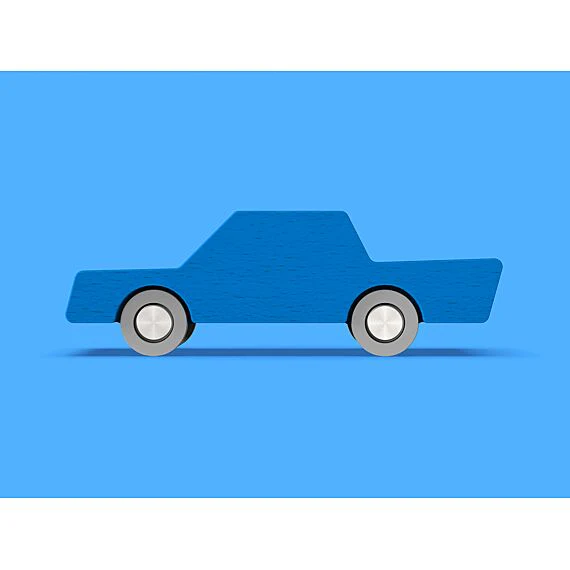 Heen En Weer Waytoplay Auto | Blue - Image 3