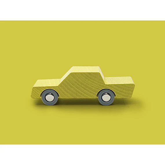 Heen En Weer Waytoplay Auto | Yellow - Image 2