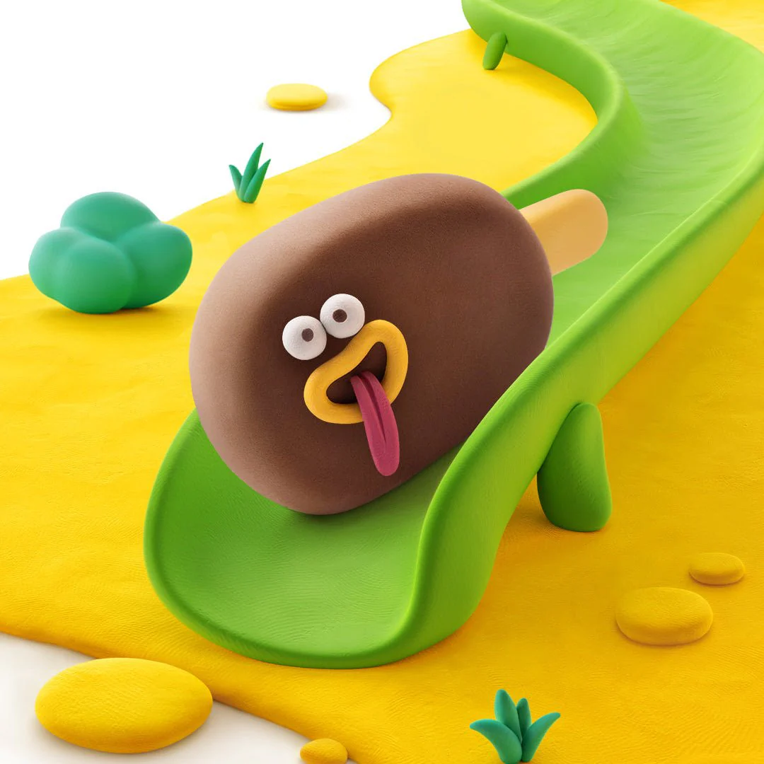Kleiset Nice Ice Cream Choco Pop - 3 potjes - Image 2
