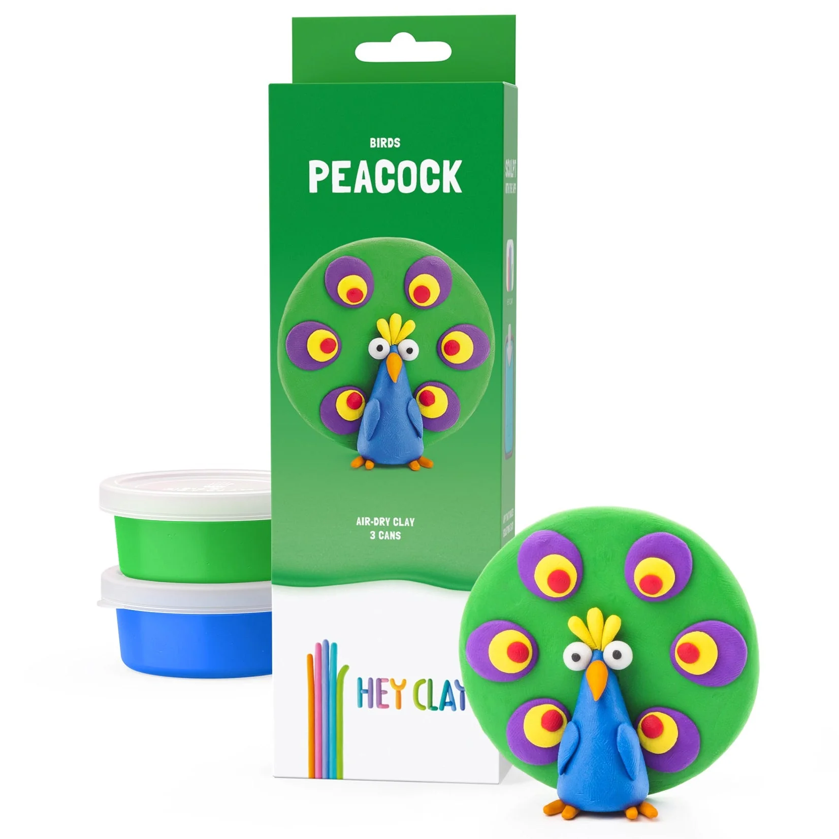 Kleiset Birds Peacock - 3 potjes