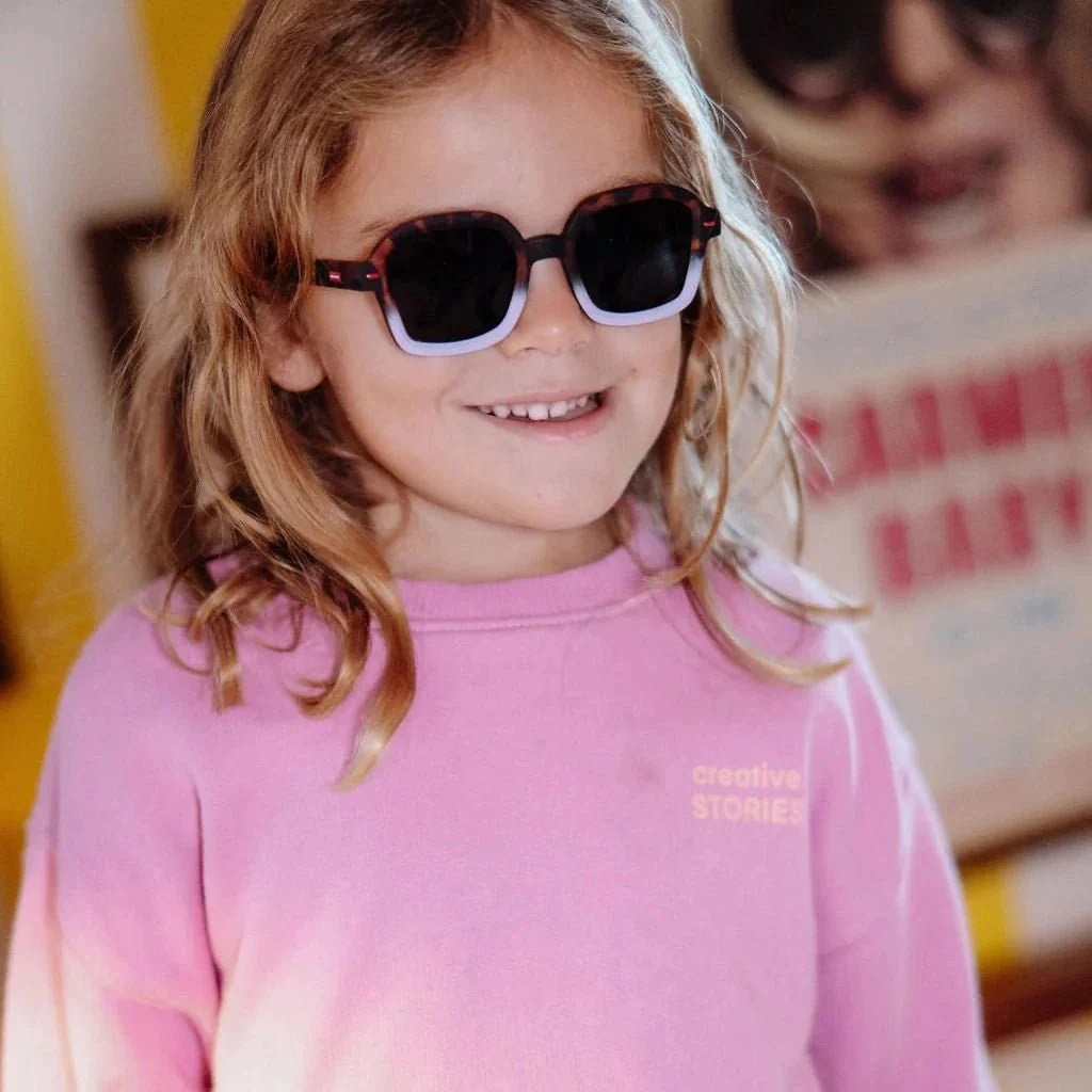 Kinderzonnebril Hossy Craky Lilac - Image 4