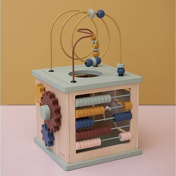 Houten 5-In-1 Activiteiten Kubus - Image 2