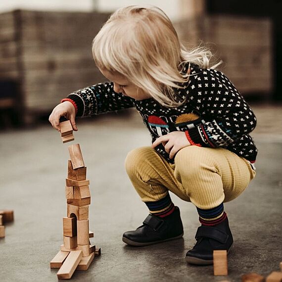Houten Blokken Natural Tray - 54 stuks - Image 2