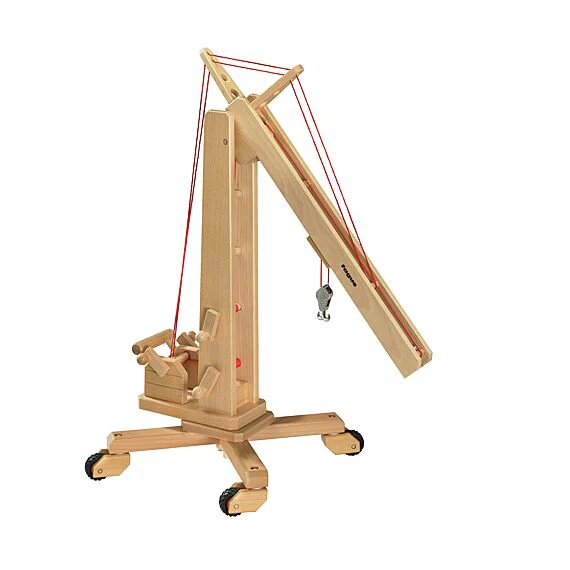 Houten hijskraan - 75 cm - Image 5