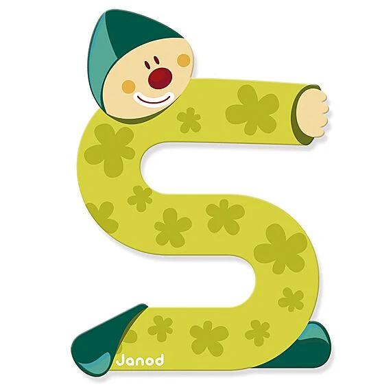 Houten Letter Clown - S - Image 2