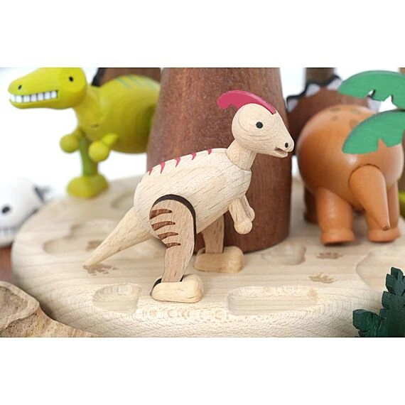 Houten Muziekdoos Dinosaurs & Volcanic N°48 - Image 4