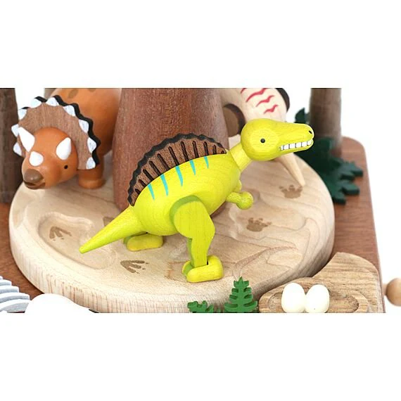Houten Muziekdoos Dinosaurs & Volcanic N°48 - Image 5