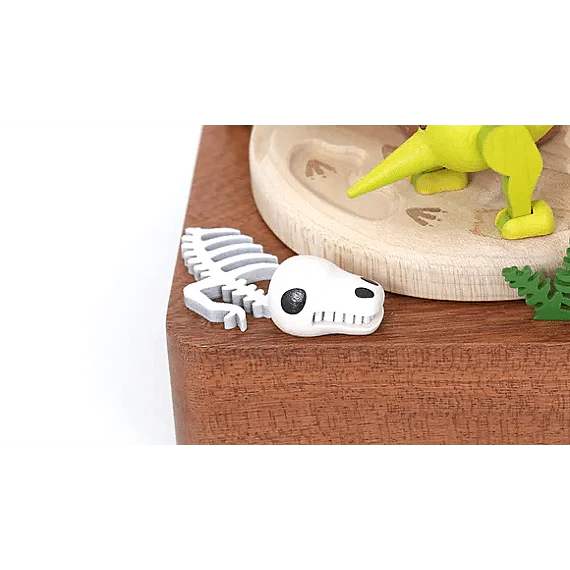 Houten Muziekdoos Dinosaurs & Volcanic N°48 - Image 6