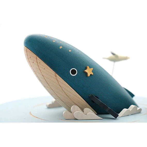 Houten Muziekdoos Whale Watching N°32 - Image 4