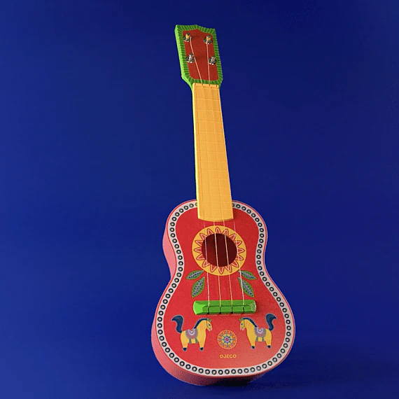 Houten Muziekinstrument Animambo Ukelele - Image 6