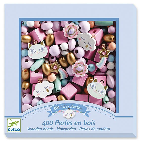 Set Houten Parels Regenboog Kawai - set van 450 - Image 6