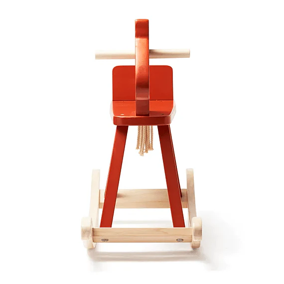 Houten Schommelpaard - Red Orange - Image 9