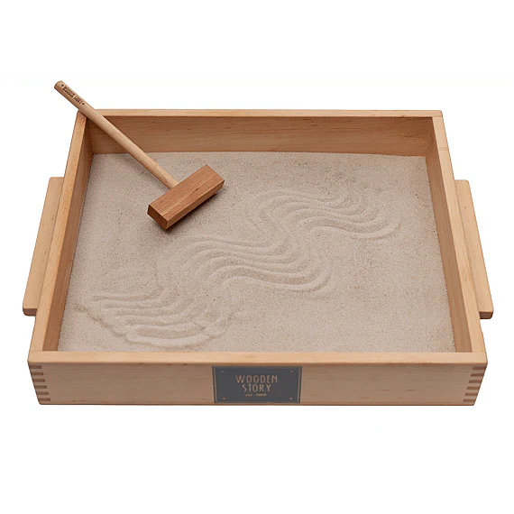 Houten Speelbak Montessori Tray Large - Image 5