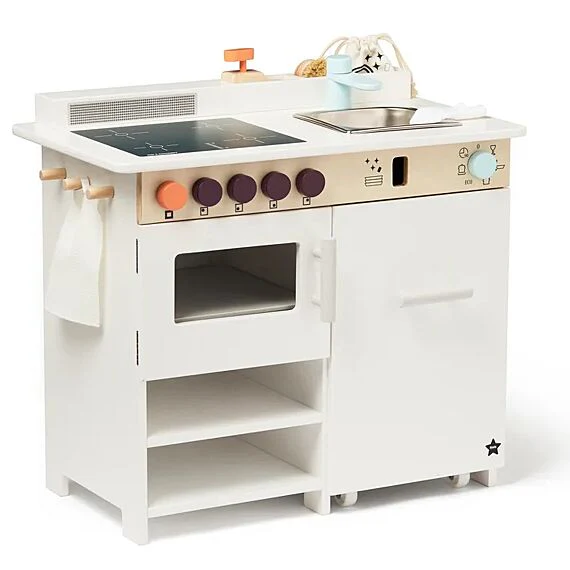 Houten Speelkeuken met afwasmachine