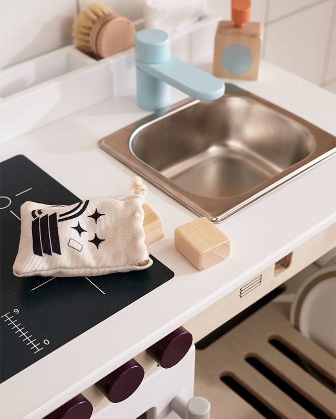 Houten Speelkeuken met afwasmachine - Image 4