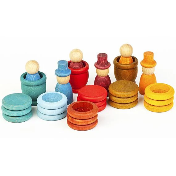 Houten Speelset Aguamarina Summer - 27 delig