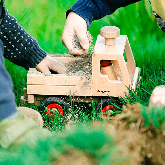 Houten speelvoertuig - Unimog - Image 5