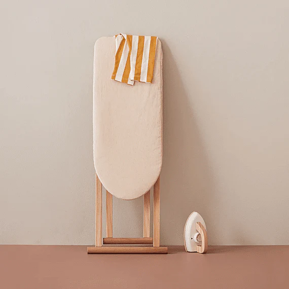 Houten Strijkplank met strijkijzer - Image 3