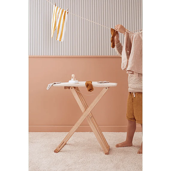 Houten Strijkplank met strijkijzer - Image 5