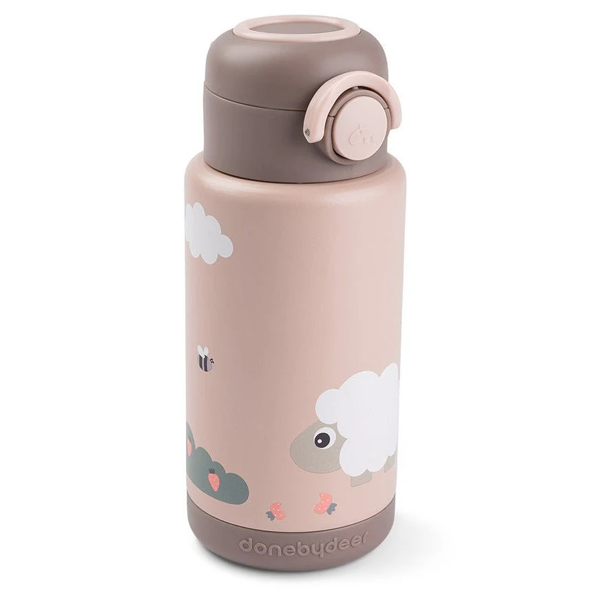 Isothermische drinkfles Tiny Farm Powder - 340 ml