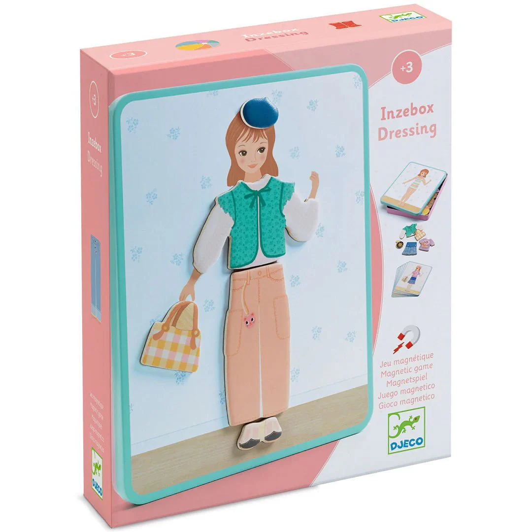 Magnetische puzzel Inzebox Dressing - 36 stukjes