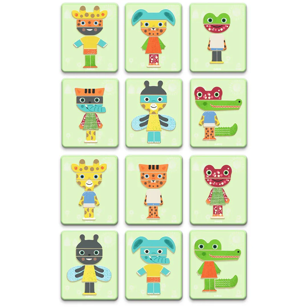Magnetische puzzel Inzebox Mix Animals - 29 stukjes - Image 5