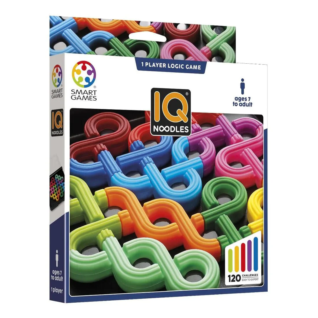 Compact denkspel IQ Noodles - 120 opdrachten