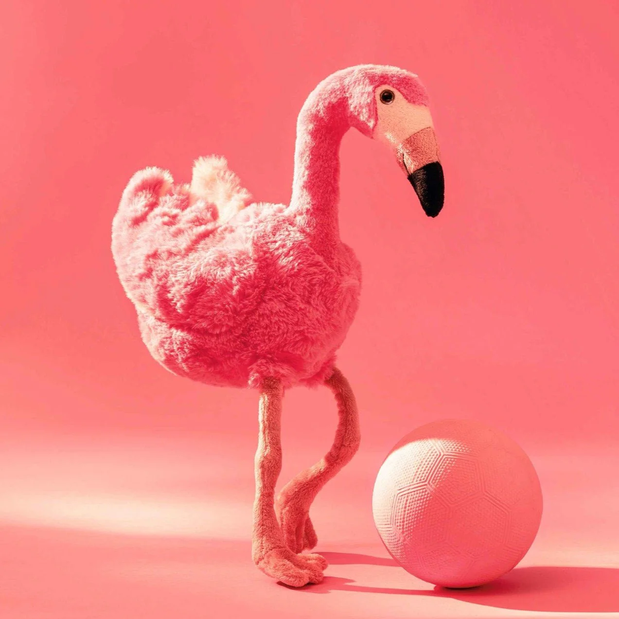 Knuffel Jill Flamingo - 30 cm - Image 2