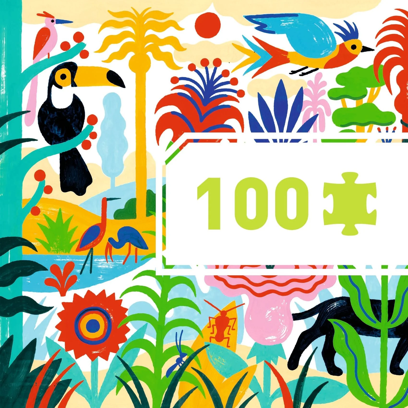 Legpuzzel Jungle Puzzle Gallery - 100 stukjes - Image 5