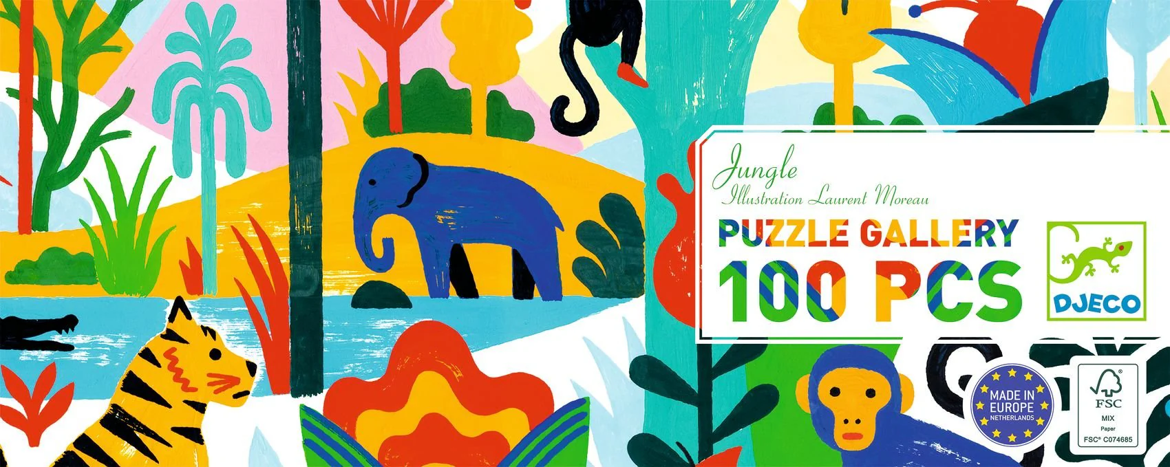 Legpuzzel Jungle Puzzle Gallery - 100 stukjes - Image 7