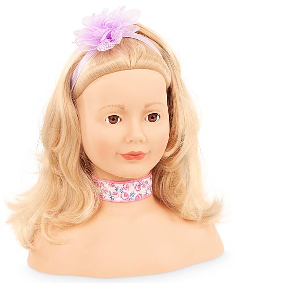 Kaphoofd Blond Haar Bruine Ogen Signature Edition + Accessoires - Image 3