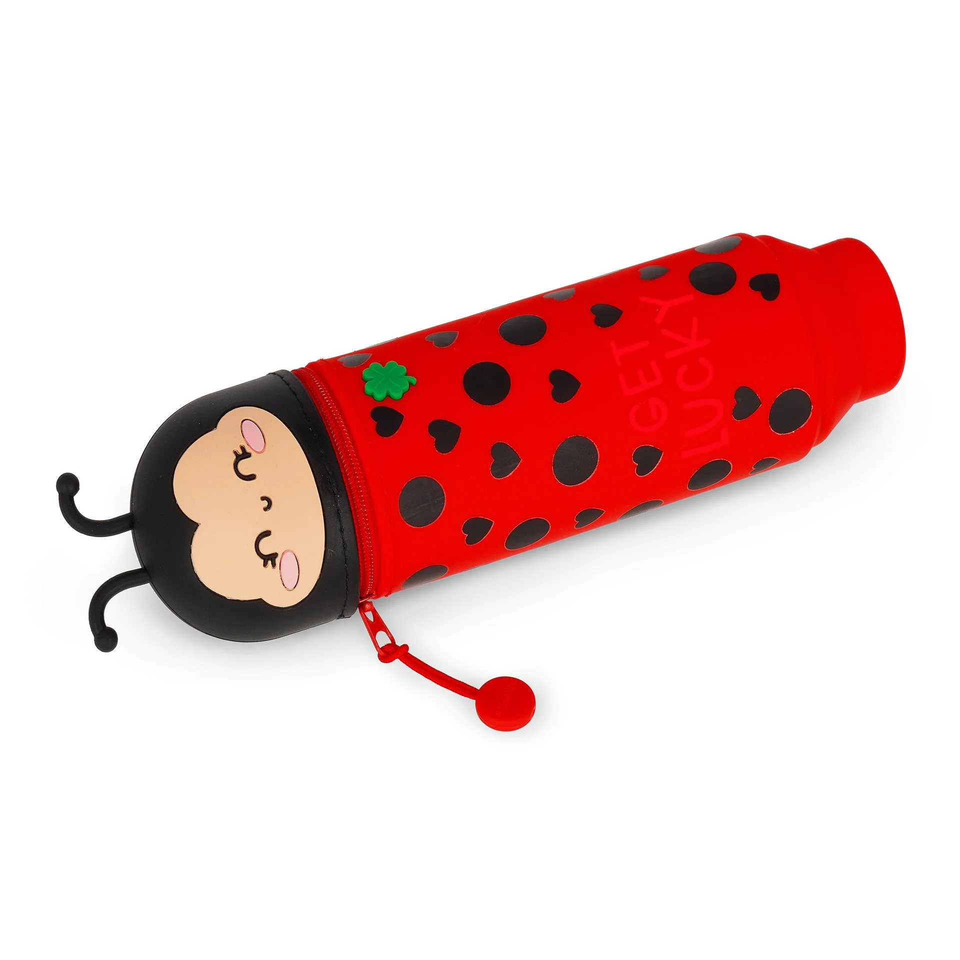 Siliconen 2-in-1 Kawaii Pennenzak - Ladybug - Image 5