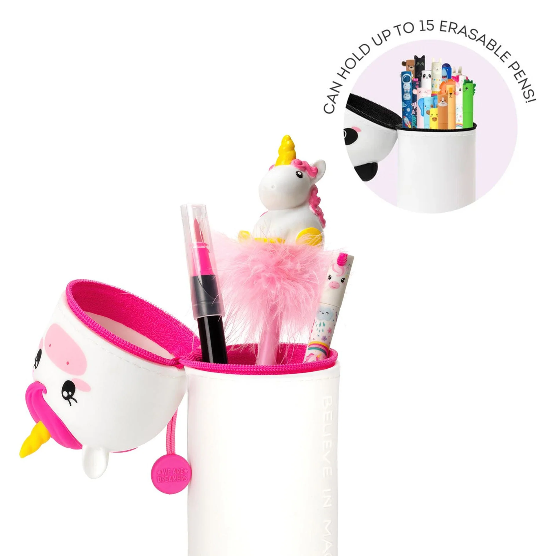 Siliconen 2-in-1 Kawaii Pennenzak - Unicorn - Image 4
