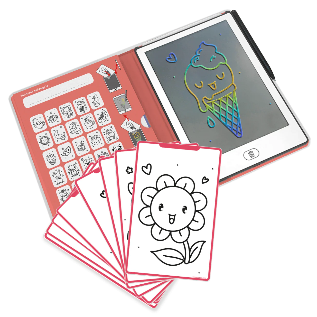 Tekentablet Kidydraw Mini - Kawai - Image 3