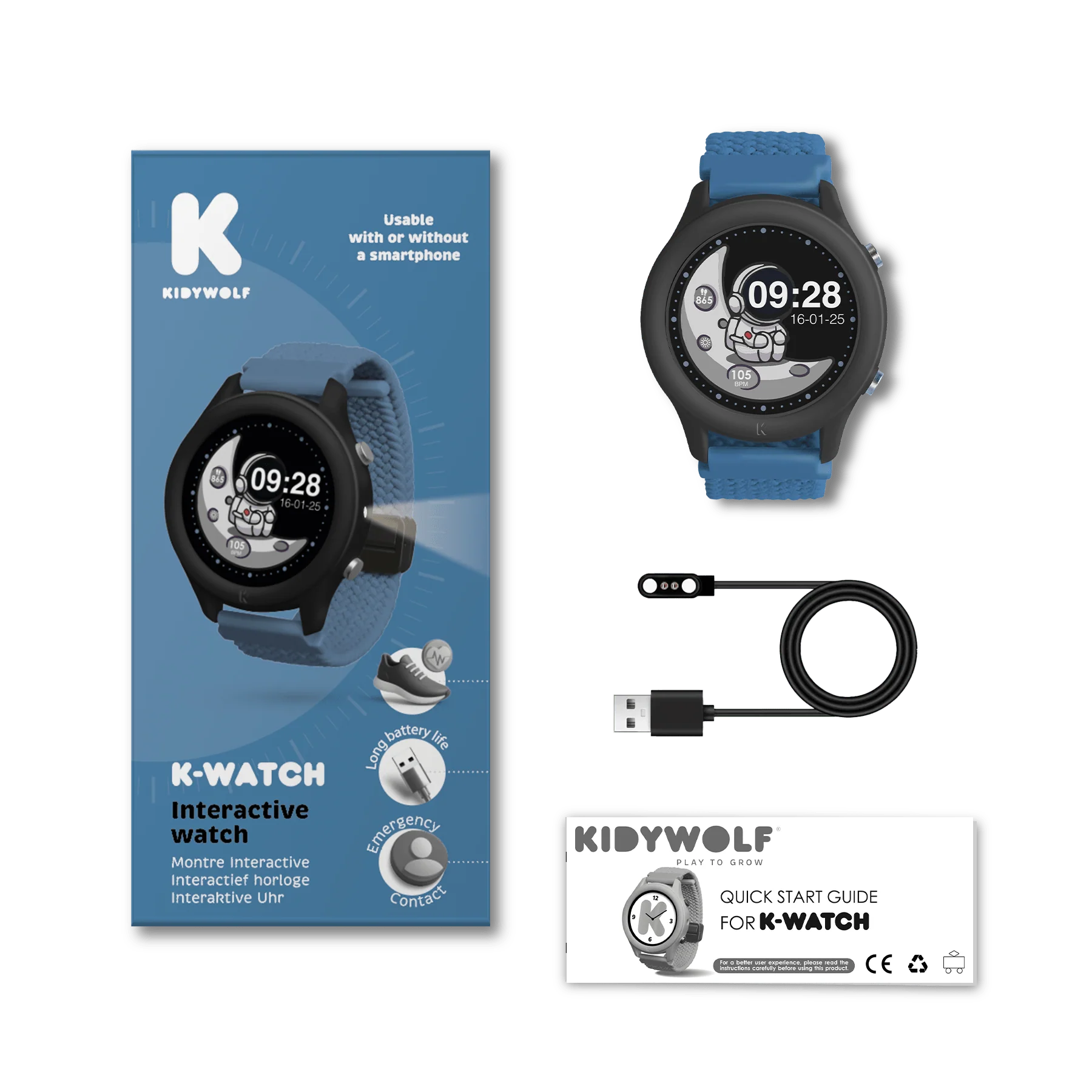 Kinderhorloge K-Watch Blue - Image 3