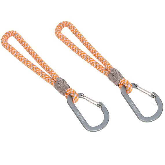 Kinderwagen Accessoire | Stroller Hooks Cord Beige/Orange/Lavender | Set Van 2 - Image 4