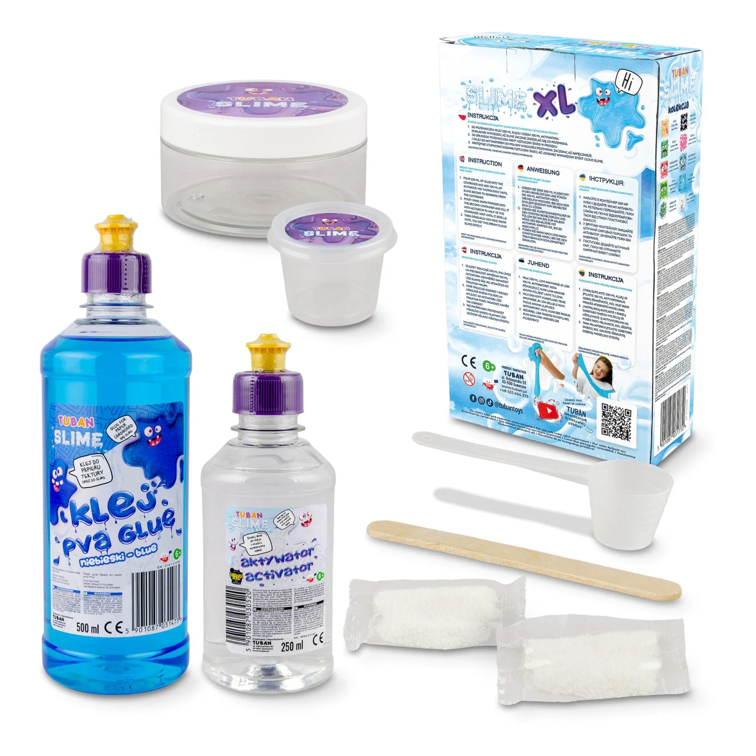 Diy Tuban Slime Kit – Cloud XL - Image 3