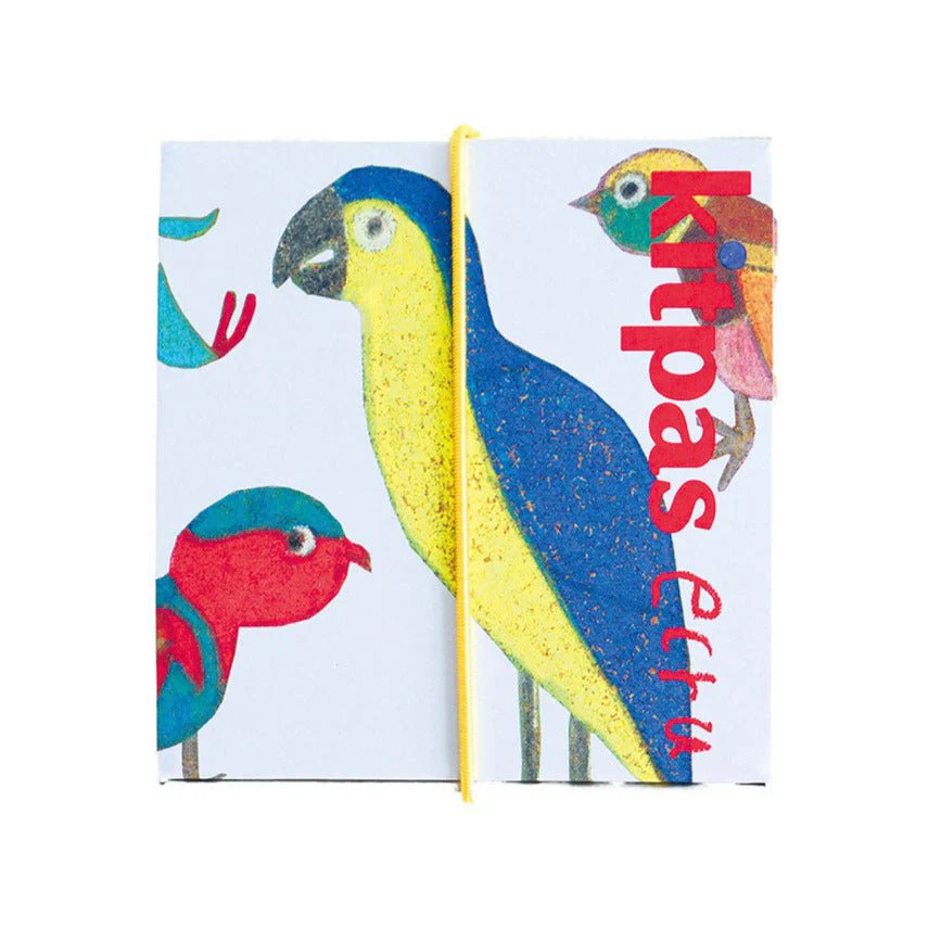 Kitpas by Artist Bird Medium Rijstwax Krijtjes Primary Colours - set van 6