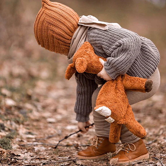 Kleine Knuffel Hert Met Warmtekussen | 47 Cm - Image 2