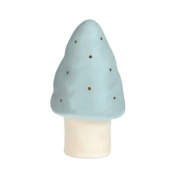 Lamp Small Mushroom Blue - 15 x 28 cm - Image 6