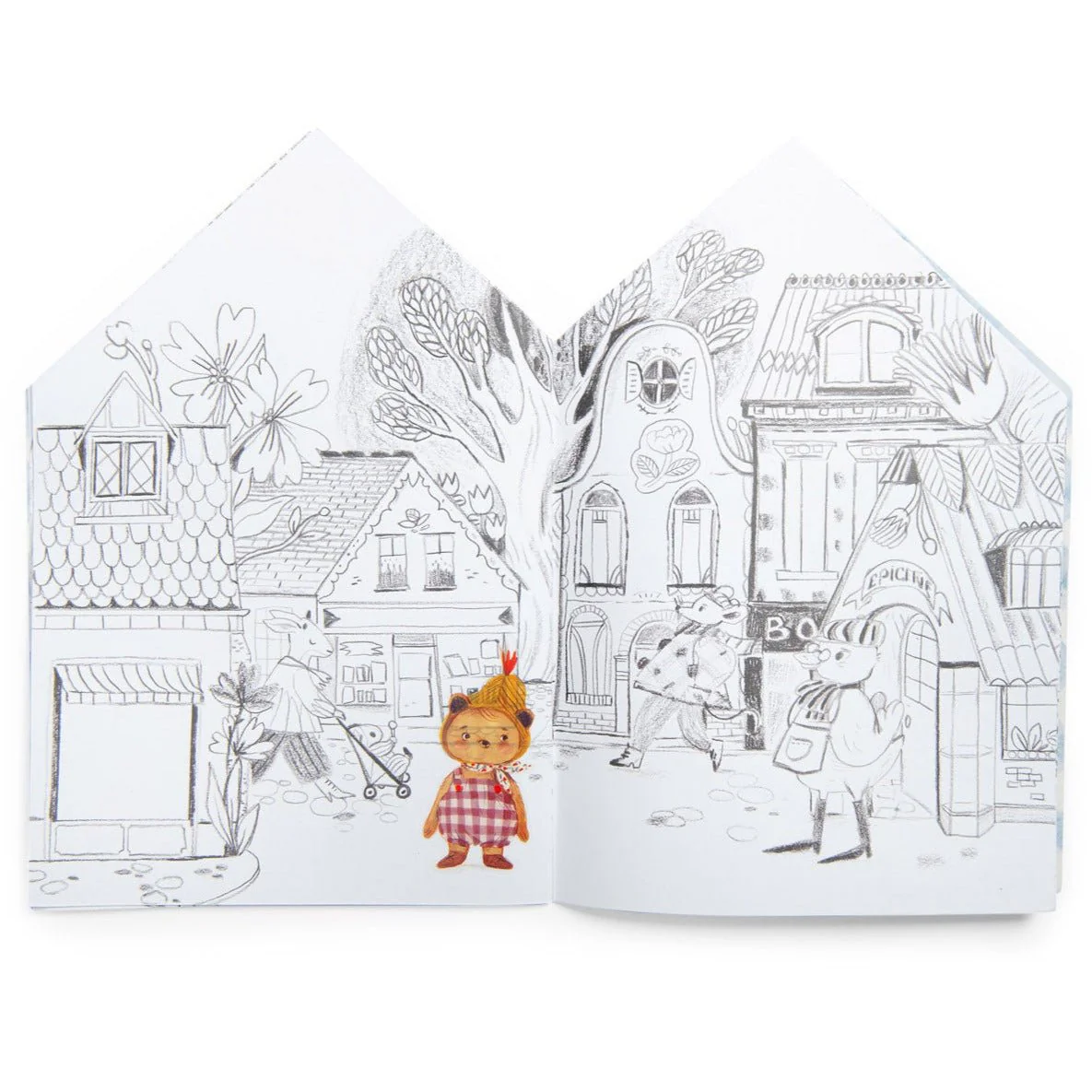 Kleurboek met 150 stickers - Les Minouchkas - Image 3